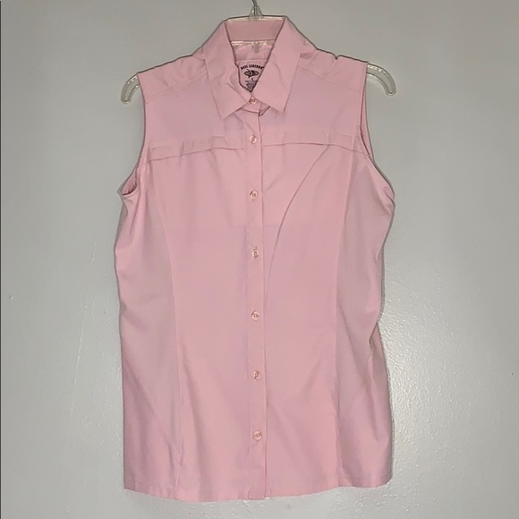 Reel Legends Outdoor Keep it Cool Solid Pink vest - Picture 1 of 7